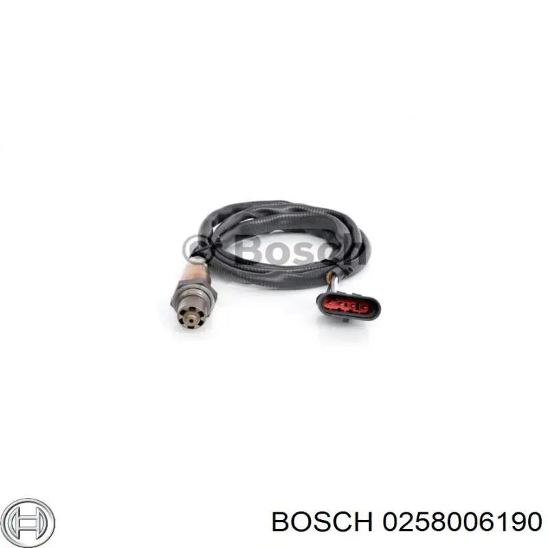 0 258 006 190 Bosch sonda lambda sensor de oxigeno para catalizador