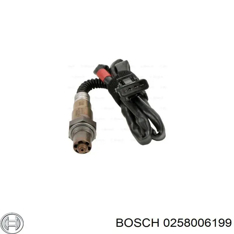 0 258 006 199 Bosch sonda lambda sensor de oxigeno para catalizador