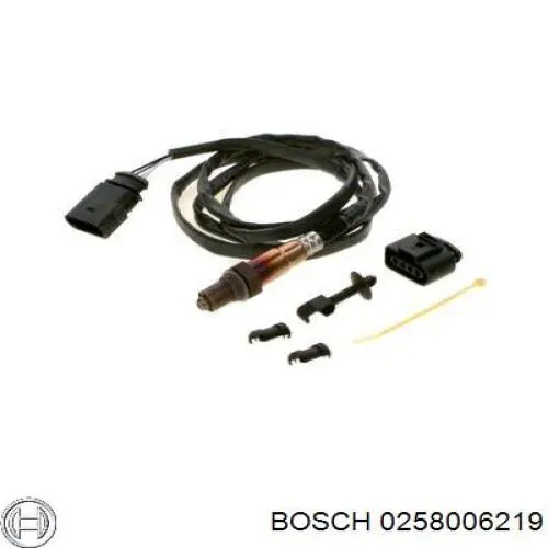 0258006219 Bosch sonda lambda sensor de oxigeno post catalizador
