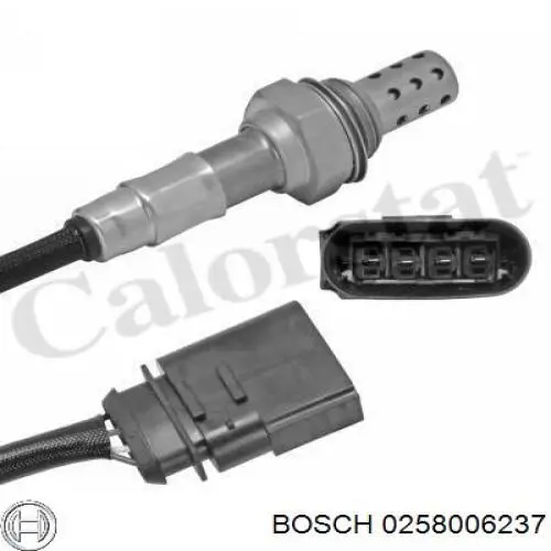 0258006237 Bosch Sonda lambda de oxígeno posterior al catalizador