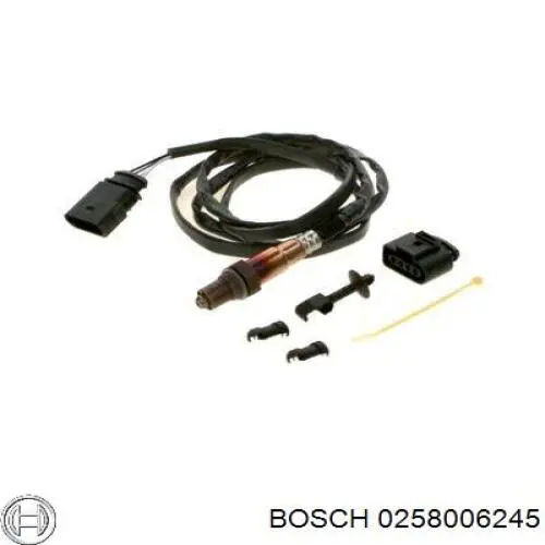Sensor de oxígeno previo al catalizador Bosch 0258006245 precio, desde 54,43 EUR