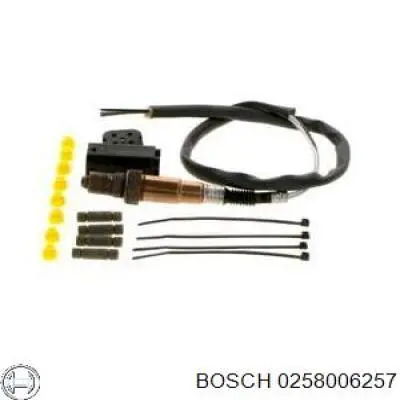 0258006257 Bosch sonda lambda sensor de oxigeno post catalizador