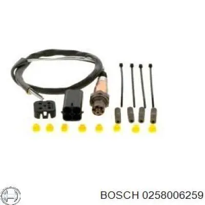 0258006259 Bosch sonda lambda sensor de oxigeno post catalizador