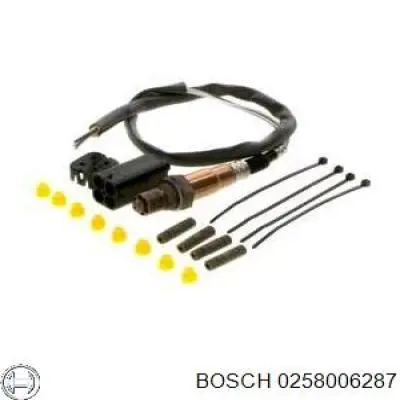 0258006287 Bosch sonda lambda sensor de oxigeno para catalizador