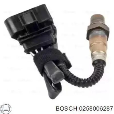 0258006287 Bosch Sensor de oxígeno previo al catalizador