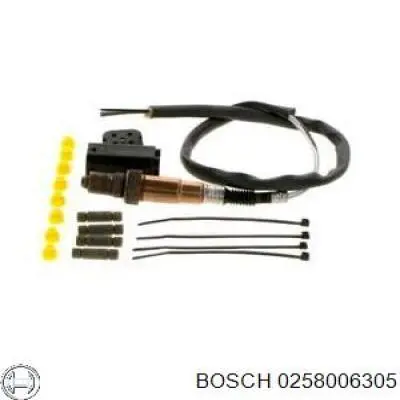 Sonda lambda de oxígeno posterior al catalizador Bosch 0258006305 precio, desde 36,30 EUR