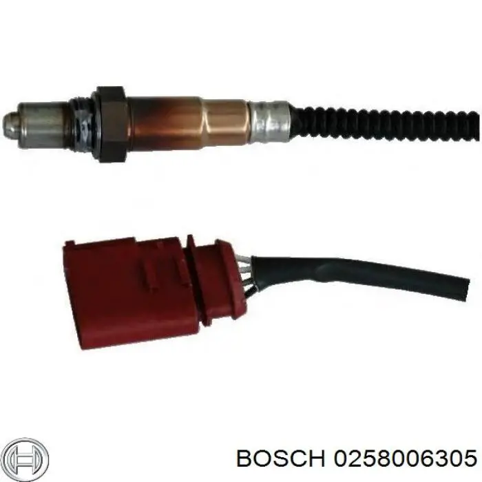 0258006305 Bosch sonda lambda sensor de oxigeno post catalizador