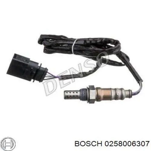0 258 006 307 Bosch sonda lambda sensor de oxigeno post catalizador