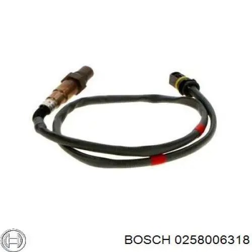 Sonda lambda, sensor de oxígeno antes del catalizador izquierdo Bosch 0258006318 precio, desde 48,63 EUR