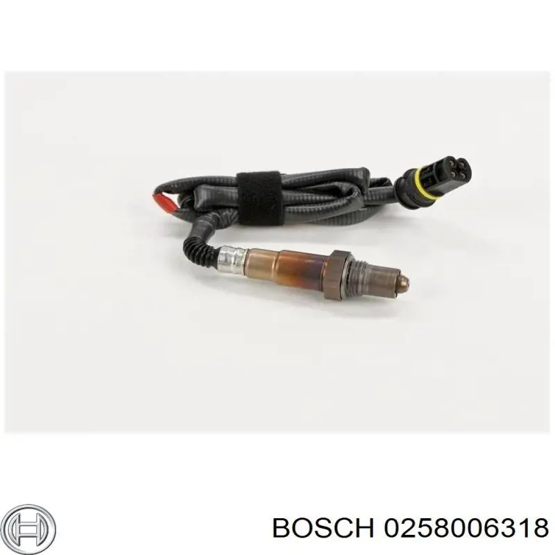 Comprar 0258006318 Bosch Sonda lambda, sensor de oxígeno antes del catalizador izquierdo