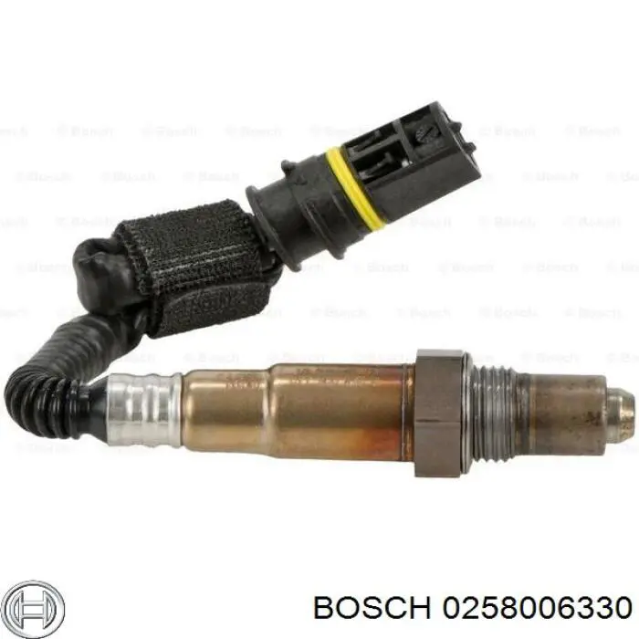 0258006330 Bosch sonda lambda sensor de oxigeno para catalizador