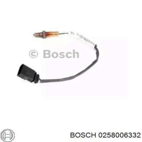 0258006332 Bosch sonda lambda sensor de oxigeno para catalizador