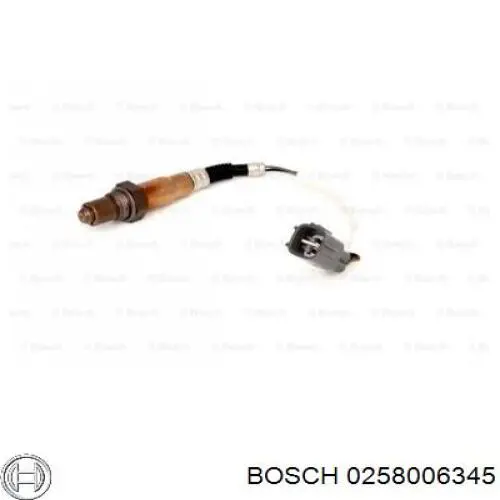 0 258 006 345 Bosch sonda lambda