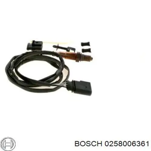 0258006361 Bosch sonda lambda sensor de oxigeno post catalizador