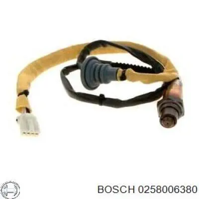 0258006380 Bosch sonda lambda sensor de oxigeno post catalizador