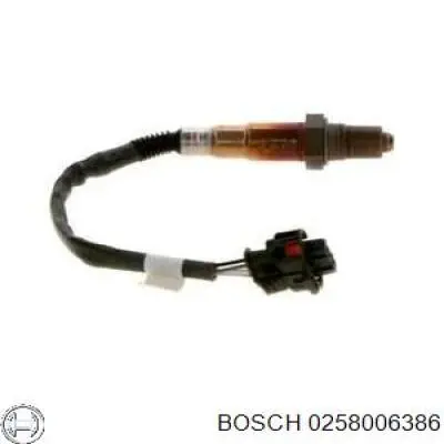 0258006386 Bosch sonda lambda sensor de oxigeno post catalizador