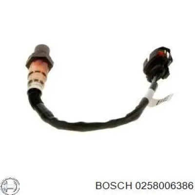 Comprar 0258006386 Bosch Sonda lambda de oxígeno posterior al catalizador