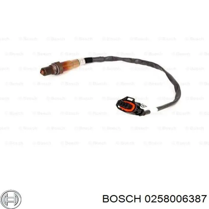 Sensor de oxígeno previo al catalizador 0258006387 Bosch