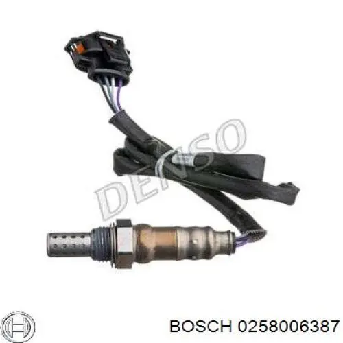 0258006387 Bosch Sensor de oxígeno previo al catalizador