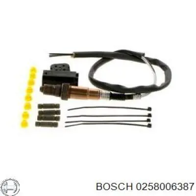 Sensor de oxígeno previo al catalizador Bosch 0258006387 precio, desde 34,85 EUR