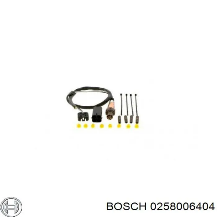 0258006404 Bosch Sonda lambda de oxígeno posterior al catalizador