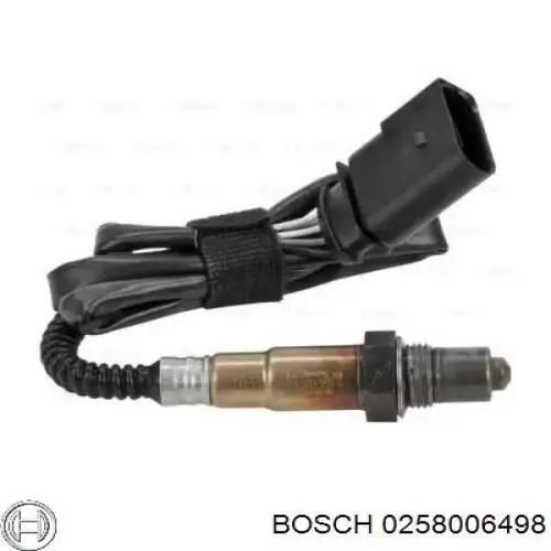 0258006498 Bosch sonda lambda sensor de oxigeno post catalizador