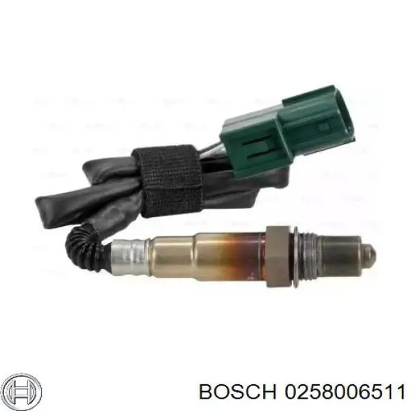 0 258 006 511 Bosch sonda lambda sensor de oxigeno post catalizador