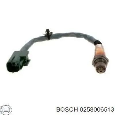0258006513 Bosch Sonda lambda de oxígeno posterior al catalizador