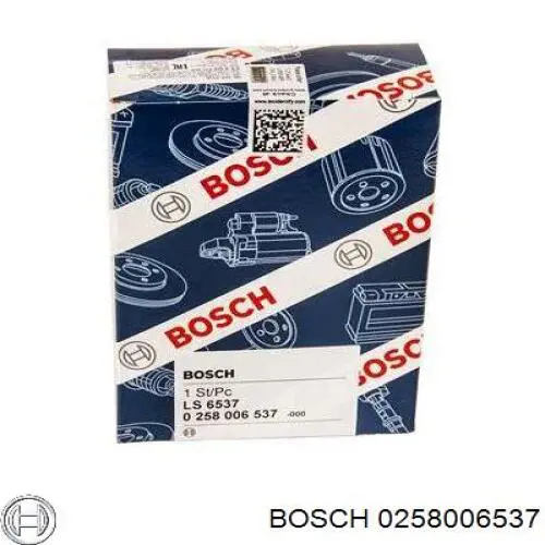 0258006537 Bosch sonda lambda sensor de oxigeno para catalizador