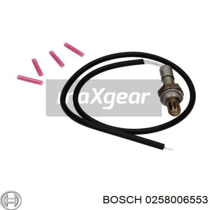 Sonda lambda, sensor de oxígeno después del catalizador derecho Bosch 0258006553 precio, desde 63,89 EUR