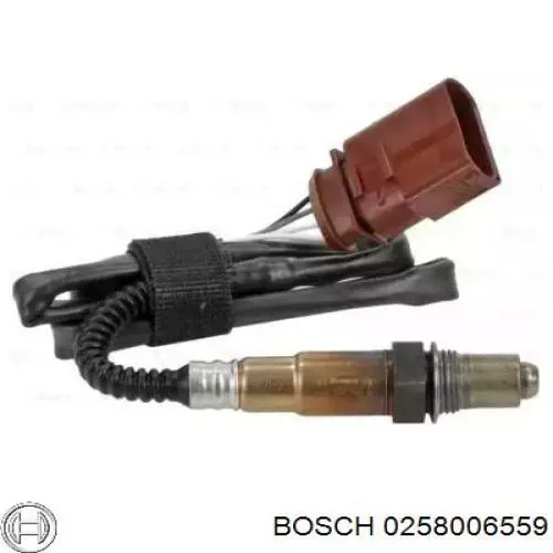 0258006559 Bosch sonda lambda sensor de oxigeno post catalizador