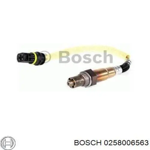 0 258 006 563 Bosch sonda lambda sensor de oxigeno para catalizador