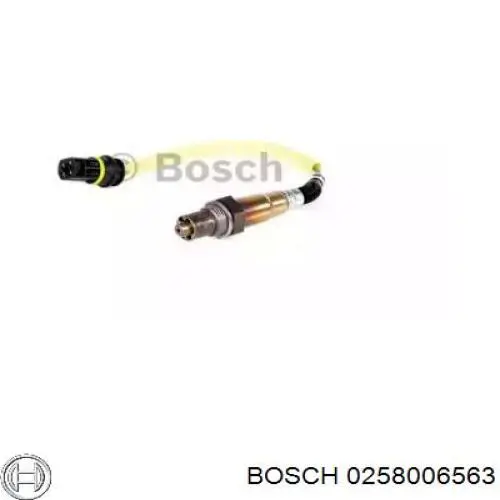 Sensor de oxígeno previo al catalizador 0258006563 Bosch