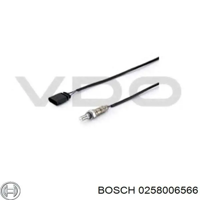 Comprar 0258006566 Bosch Sensor de oxígeno previo al catalizador