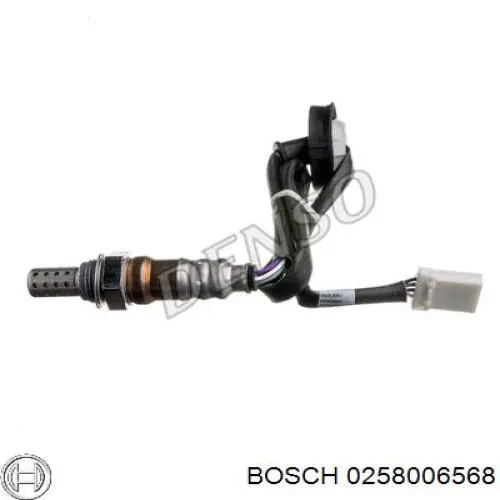 0258006568 Bosch sonda lambda sensor de oxigeno post catalizador