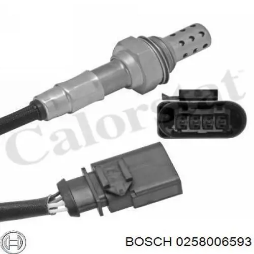 Sonda lambda de oxígeno posterior al catalizador Bosch 0258006593 precio, desde 59,53 EUR