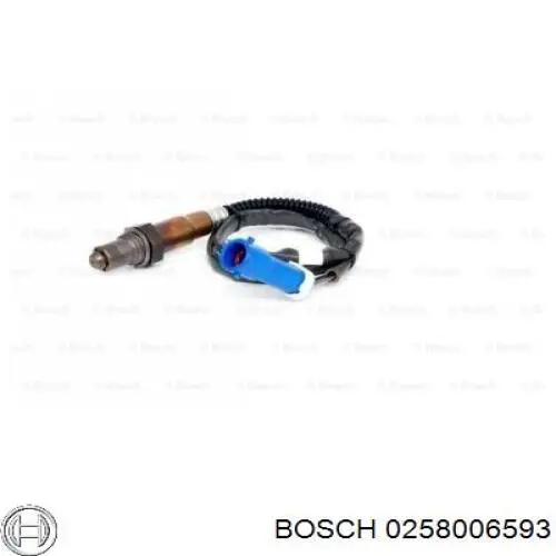 Comprar 0258006593 Bosch Sonda lambda de oxígeno posterior al catalizador