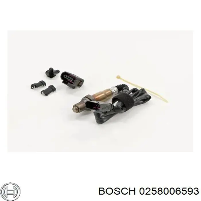 0258006593 Bosch sonda lambda sensor de oxigeno post catalizador