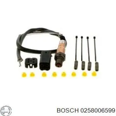 Sonda lambda de oxígeno posterior al catalizador Bosch 0258006599 precio, desde 40,04 EUR