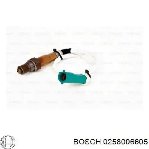 0258006605 Bosch sonda lambda sensor de oxigeno post catalizador