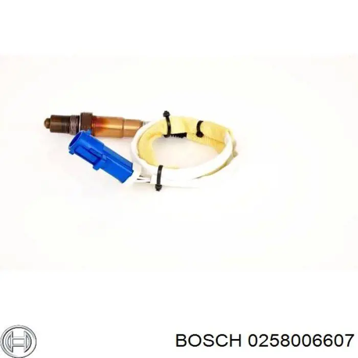 0258006607 Bosch sonda lambda, sensor de oxígeno antes del catalizador derecho