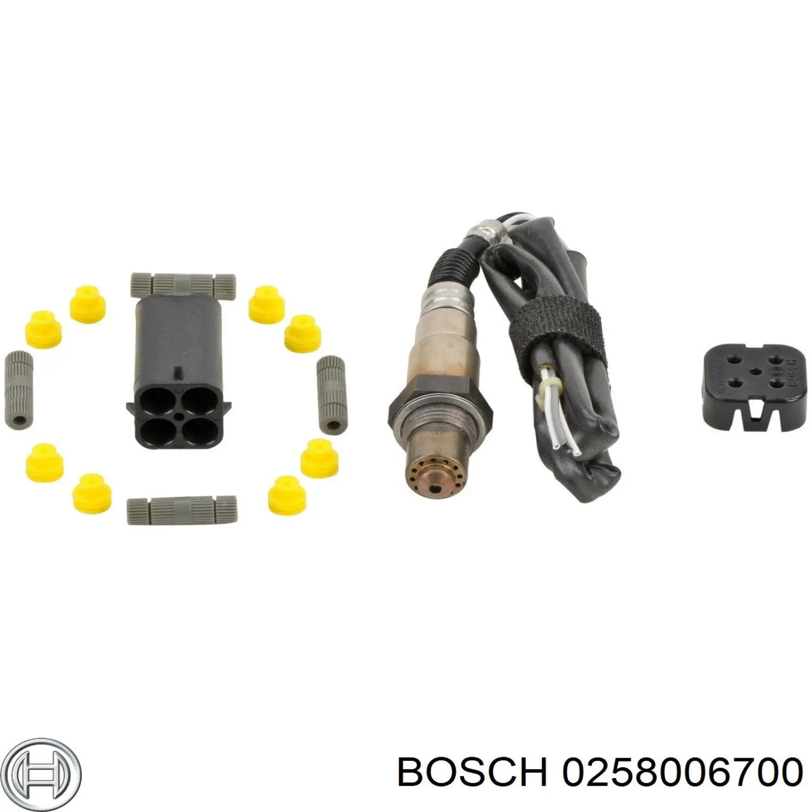Sonda lambda de oxígeno posterior al catalizador 0258006700 Bosch