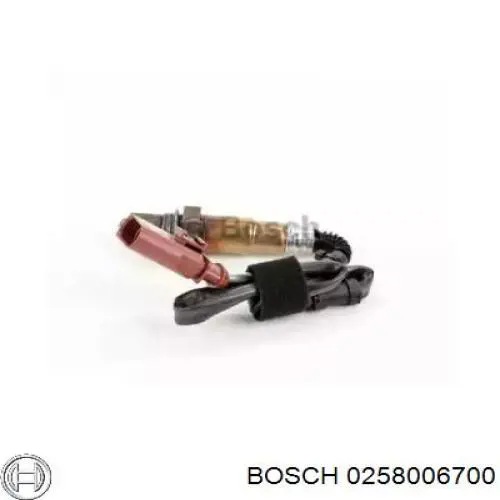 0258006700 Bosch sonda lambda sensor de oxigeno post catalizador