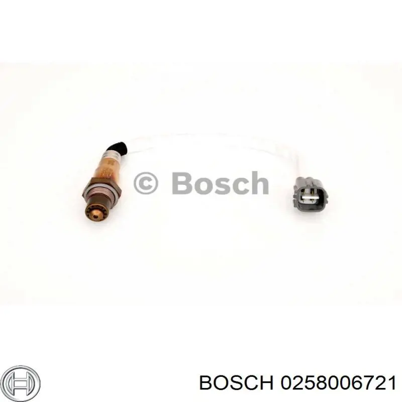 0 258 006 721 Bosch sonda lambda sensor de oxigeno post catalizador