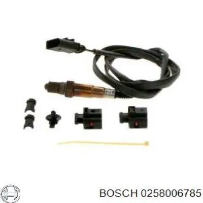 0258006785 Bosch sonda lambda sensor de oxigeno post catalizador