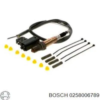 0258006789 Bosch Sonda lambda de oxígeno posterior al catalizador