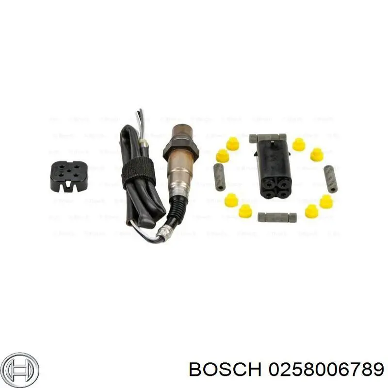Sonda lambda de oxígeno posterior al catalizador 0258006789 Bosch