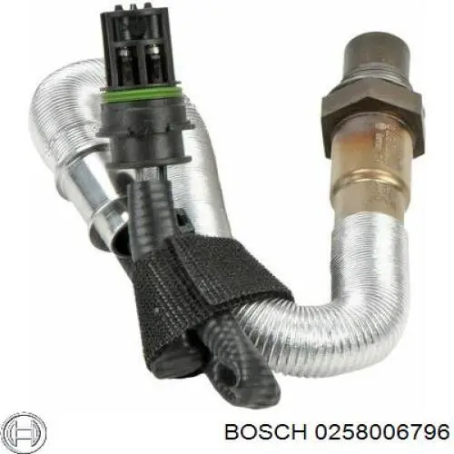 0258006796 Bosch sonda lambda sensor de oxigeno post catalizador