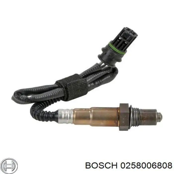 Sonda lambda de oxígeno posterior al catalizador 0258006808 Bosch