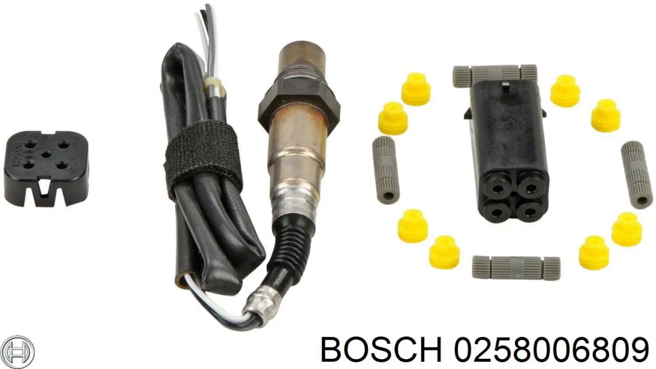 Sonda lambda de oxígeno posterior al catalizador 0258006809 Bosch